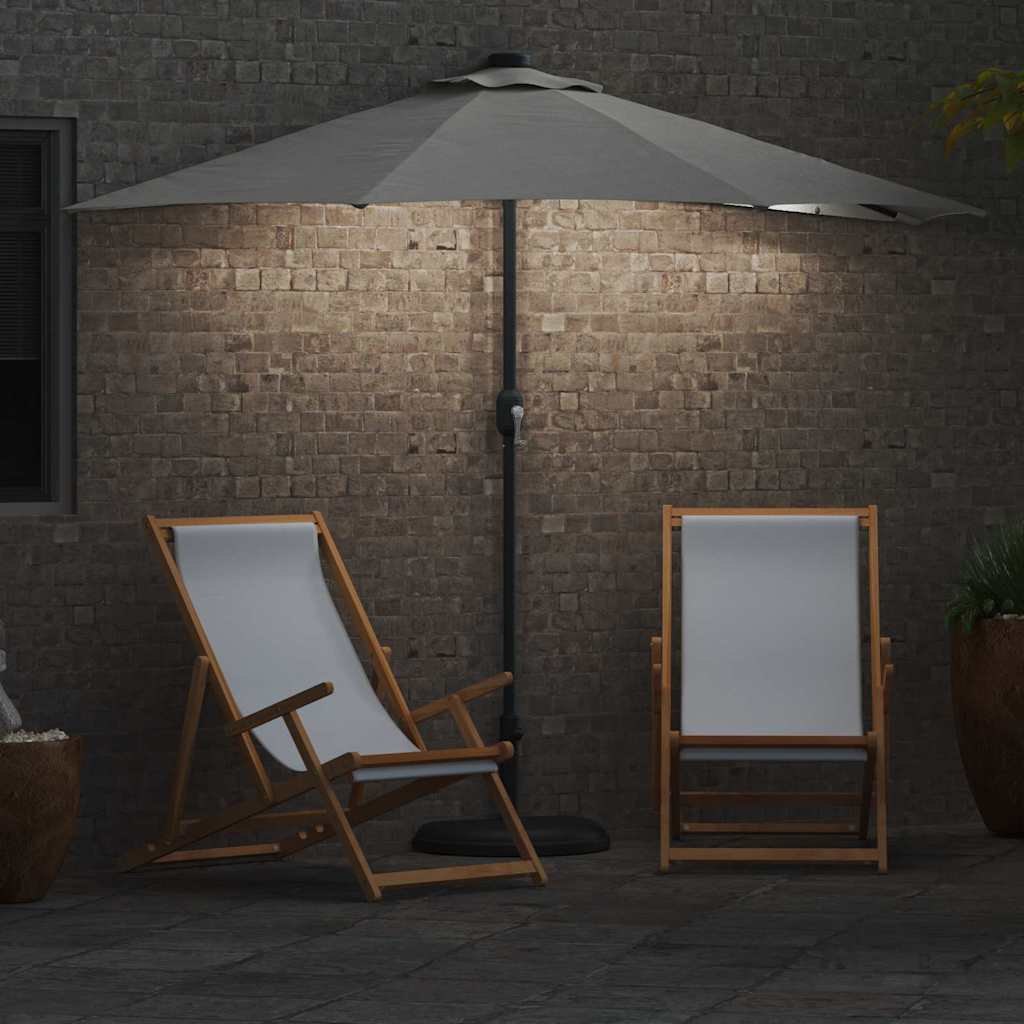 vidaXL Ημιόνι Παράσολα Κήπου 294 cm