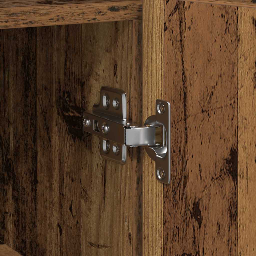 vidaXL Πλαϊνό γραφείο Παλαιό ξύλο 116 x 30 x 75 εκ. Επεξεργασμένο ξύλο