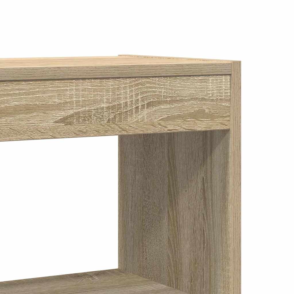 vidaXL Βιβλιοθήκη Sonoma Oak Sonoma Oak Επεξεργασμένο ξύλο
