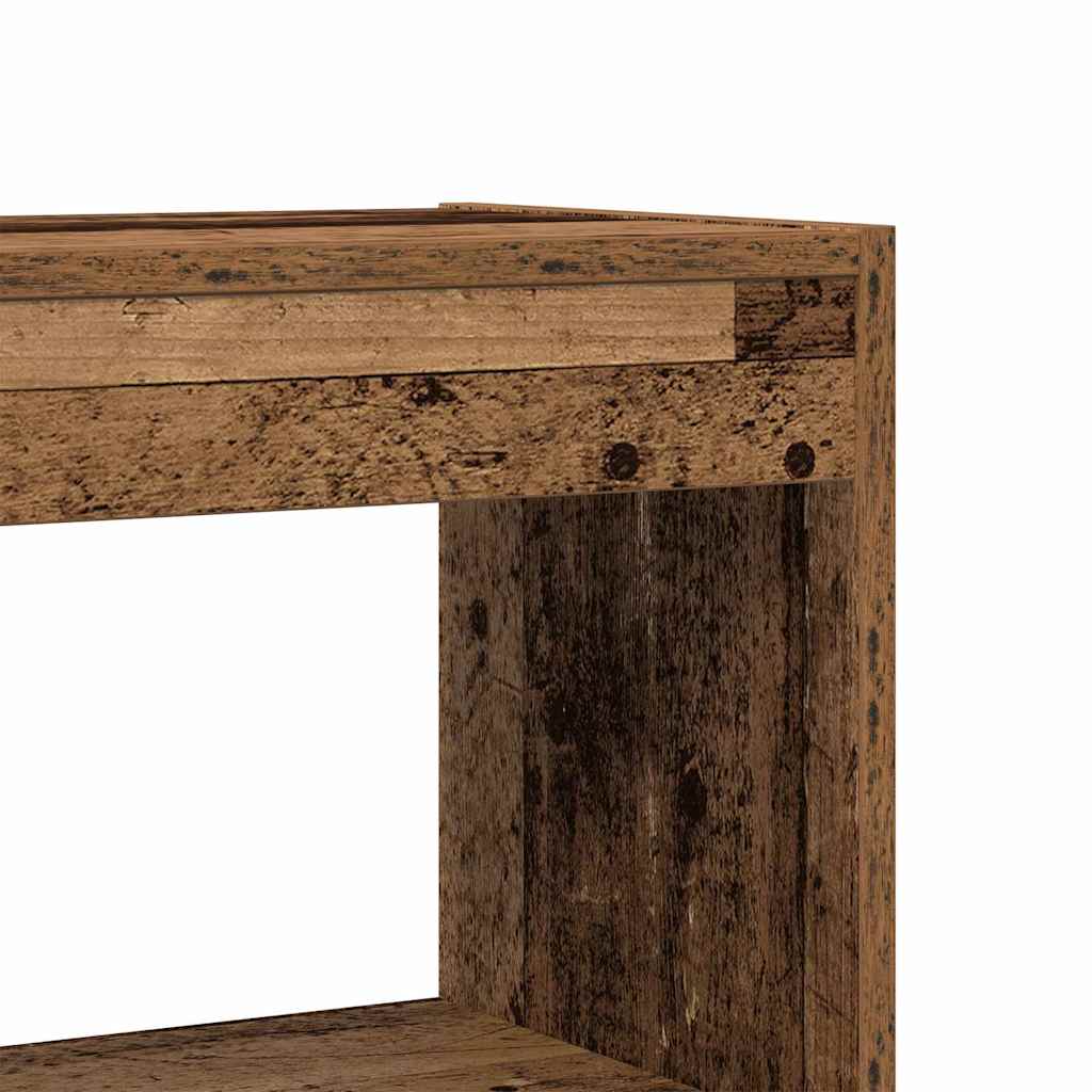 vidaXL Βιβλιοθήκη Καφέ 100 x 30 x 198 εκ. Επεξεργασμένο ξύλο