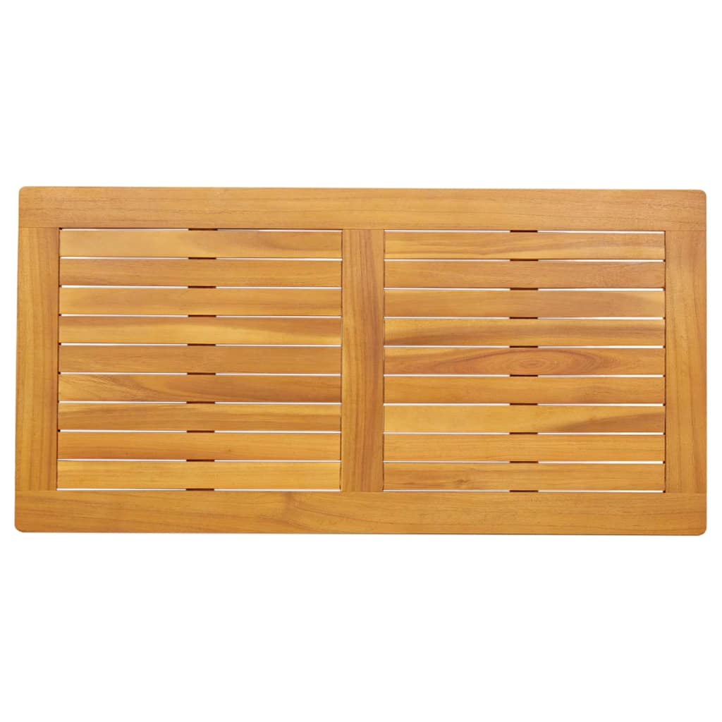 vidaXL Επιφάνεια Τραπεζιού 100x50x2,2 cm Ορθογώνιο Μασίφ ξύλο Acacia