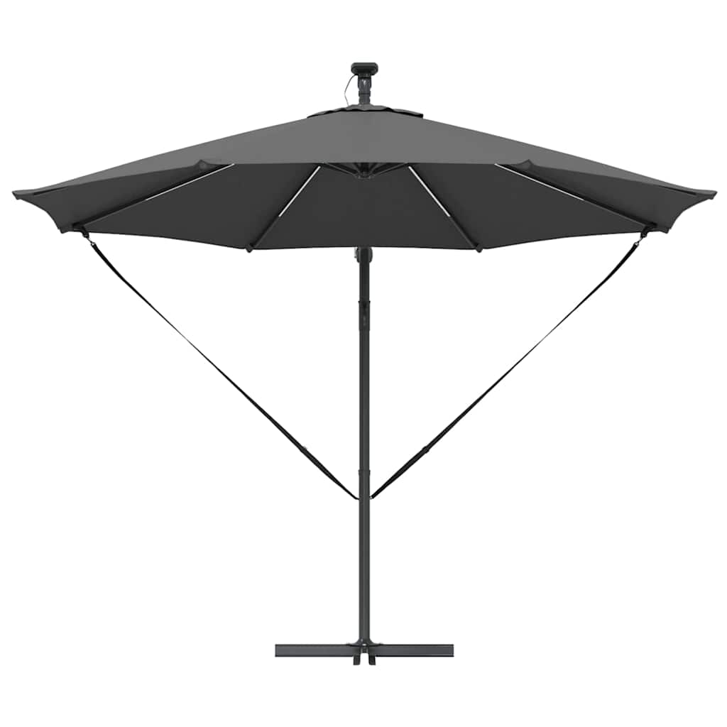 vidaXL Ομπρέλα Cantilever Banana Ανθρακί 294 x 294 x 248 cm
