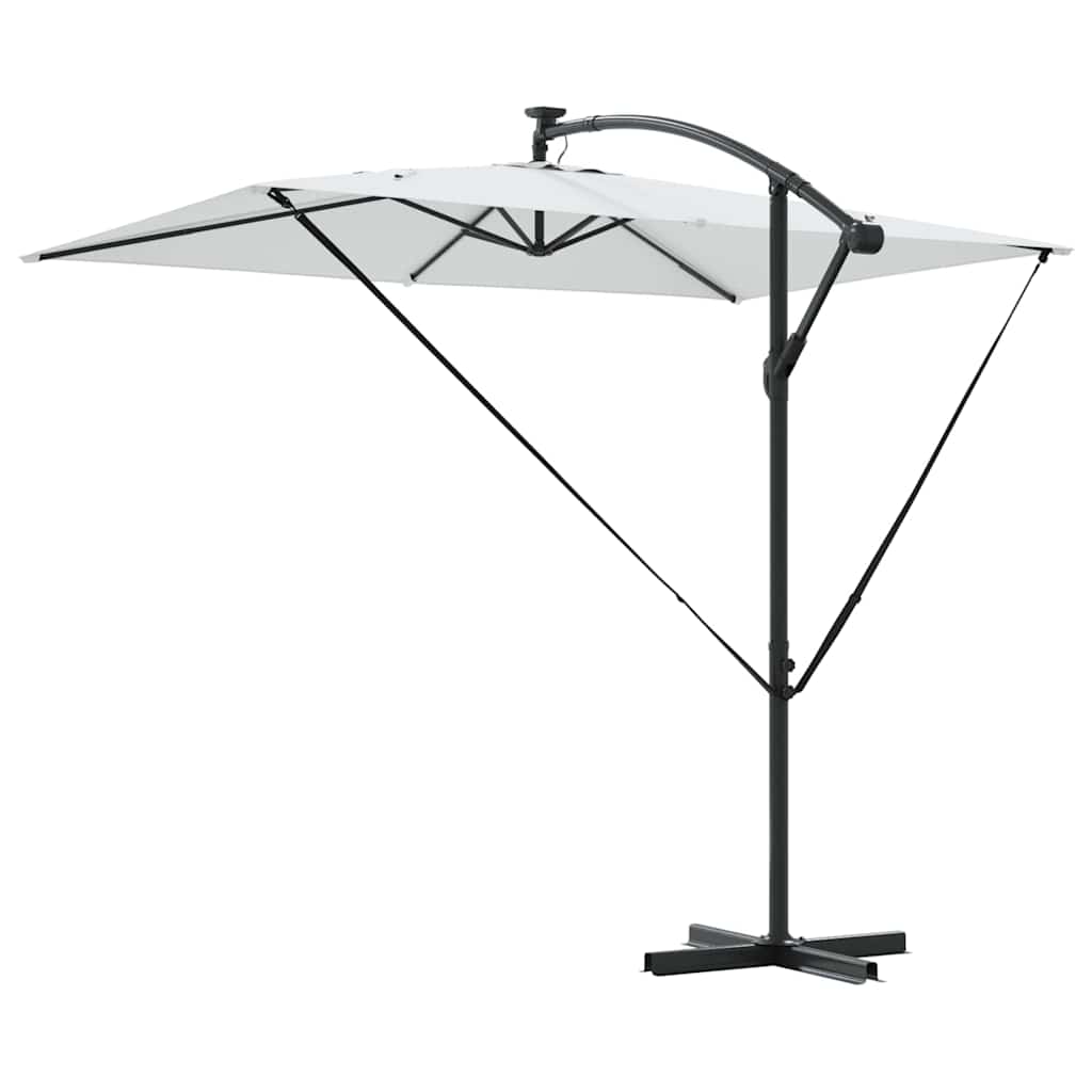 vidaXL Ομπρέλα Cantilever Banana Άμμος 294 x 200 x 254 εκ.
