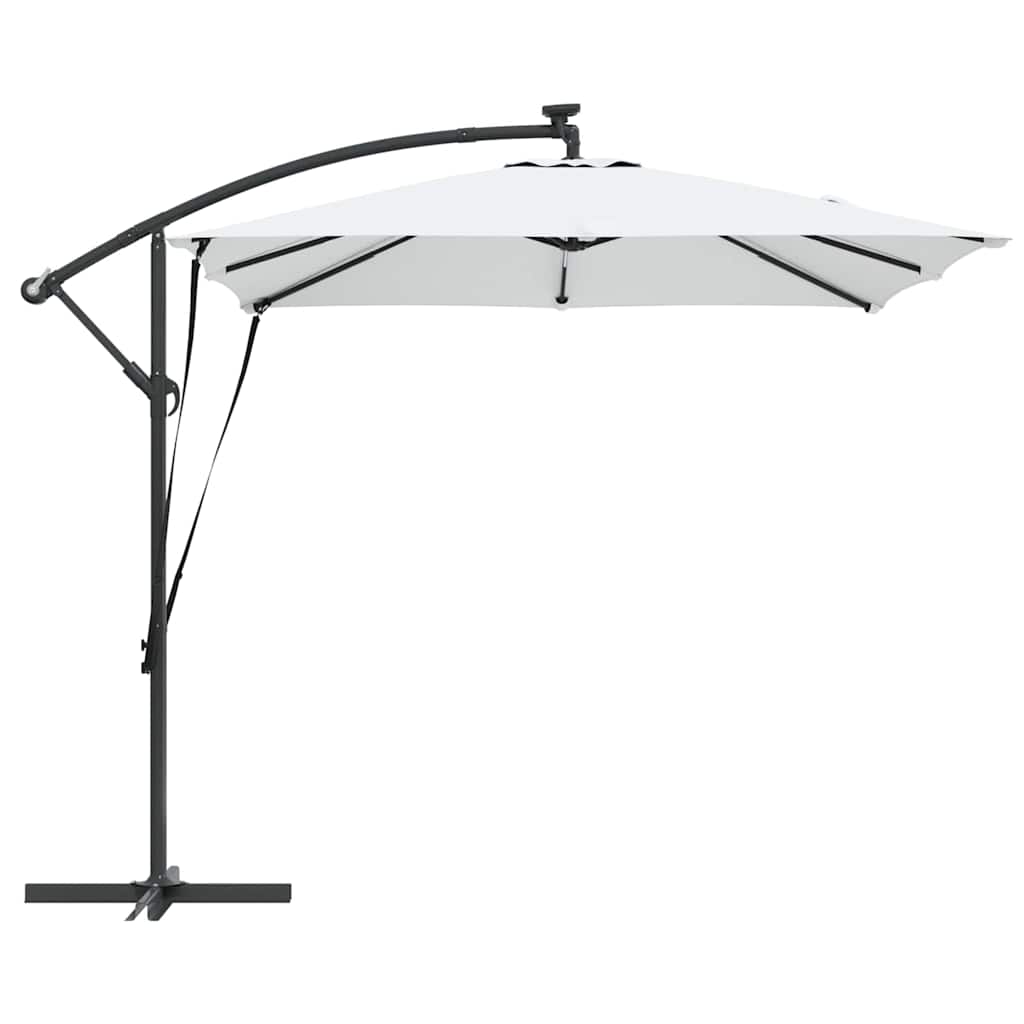 vidaXL Ομπρέλα Cantilever Banana Άμμος 249 x 249 x 250 εκ.