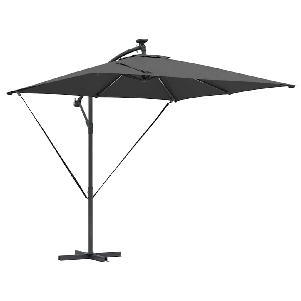 vidaXL Ομπρέλα Cantilever Banana Ανθρακί 249 x 249 x 250 εκ.