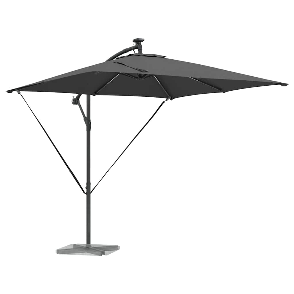 vidaXL Ομπρέλα Cantilever Banana Ανθρακί 249 x 249 x 250 εκ.
