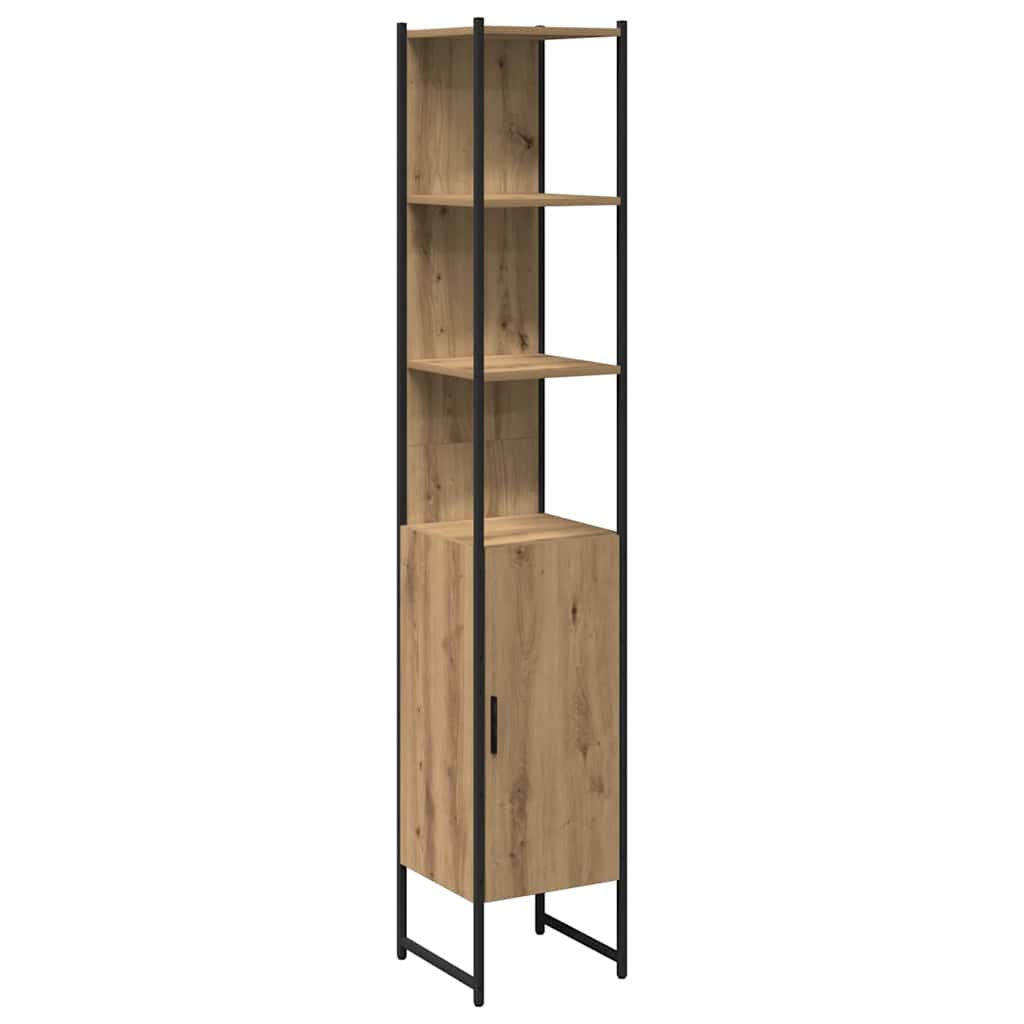 vidaXL Σετ Επίπλων Μπάνιου 4 pcs artisan δρυς 33 x 33 x 185.5 εκ