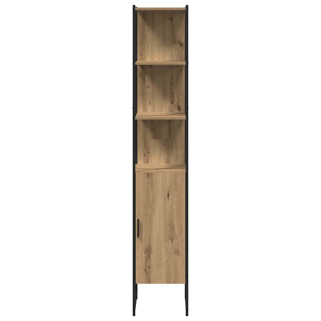 vidaXL Σετ Επίπλων Μπάνιου 4 pcs artisan δρυς 33 x 33 x 185.5 εκ