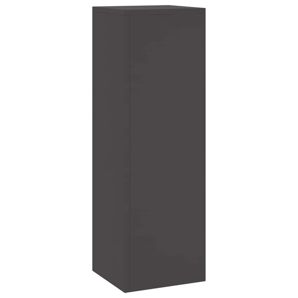 vidaXL Στήριξη φυτών 2 pcs Μαύρο 24 x 24 x 75 εκ. Ατσάλι