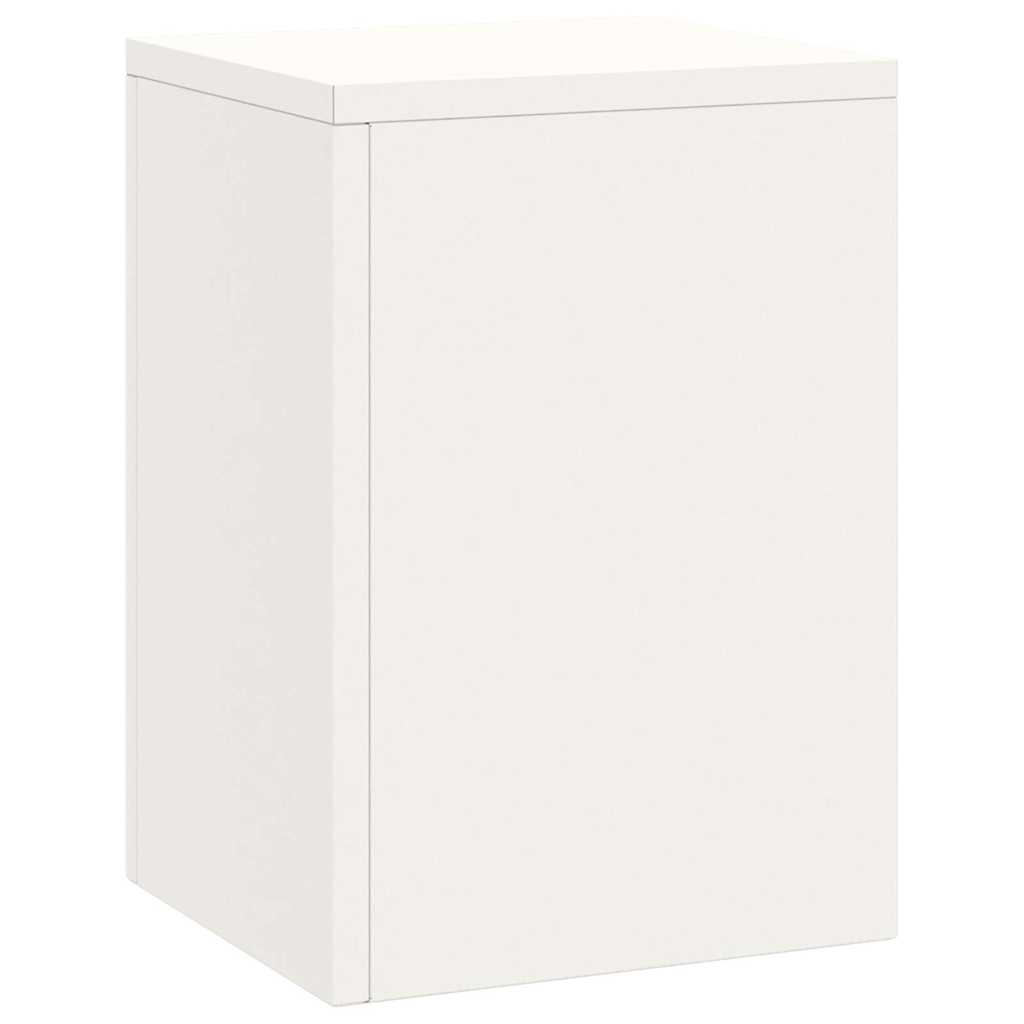 vidaXL Στήριξη φυτών 3 pcs Λευκό 24 x 24 x 75 εκ. Ατσάλι
