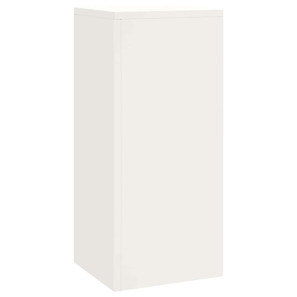 vidaXL Στήριξη φυτών 3 pcs Λευκό 24 x 24 x 75 εκ. Ατσάλι