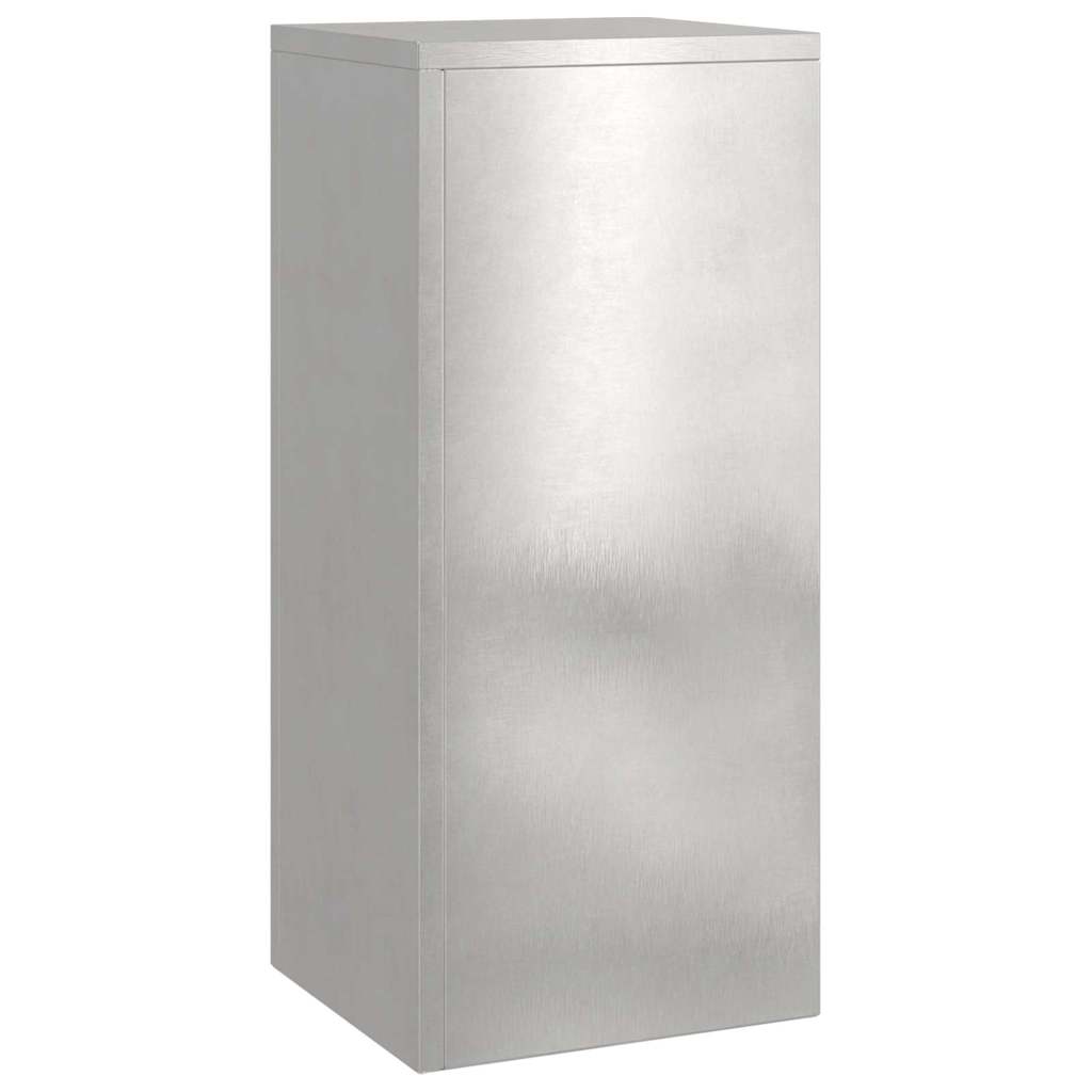 vidaXL Στήριξη φυτών 3 pcs Ασημί 24 x 24 x 75 εκ. Ανοξείδωτο ατσάλι