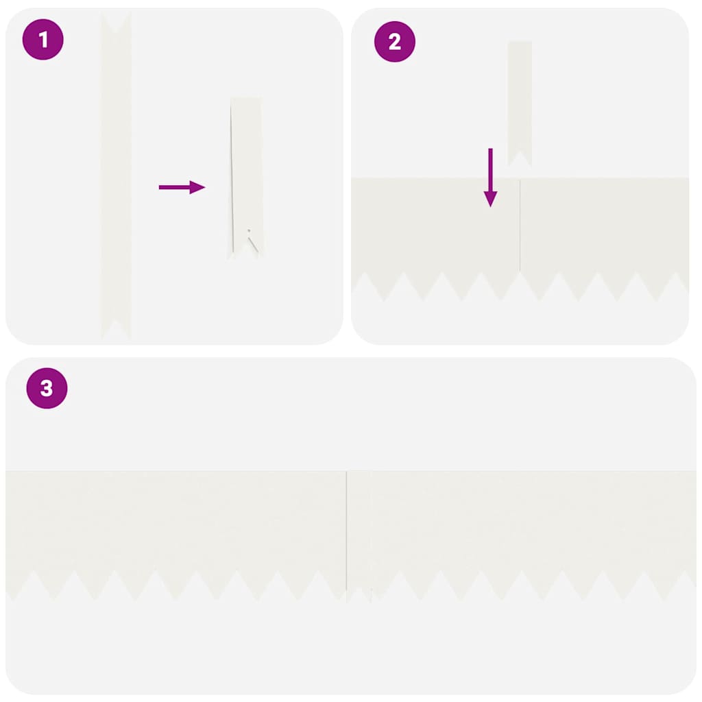 vidaXL Περιγράμματα γκαζόν 20 pcs Λευκό 100 x 0.5 x 20 εκ Ατσάλι