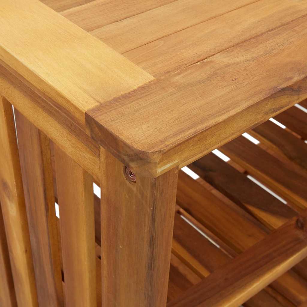 vidaXL Ντουλάπι Κήπου Καστανό 75 x 35 x 70εκ Καμπούντα ξύλο ακακίας