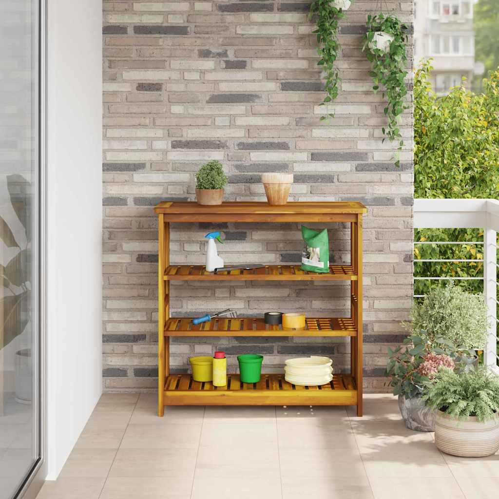vidaXL Ντουλάπι Κήπου Καστανό 75 x 35 x 70εκ Καμπούντα ξύλο ακακίας