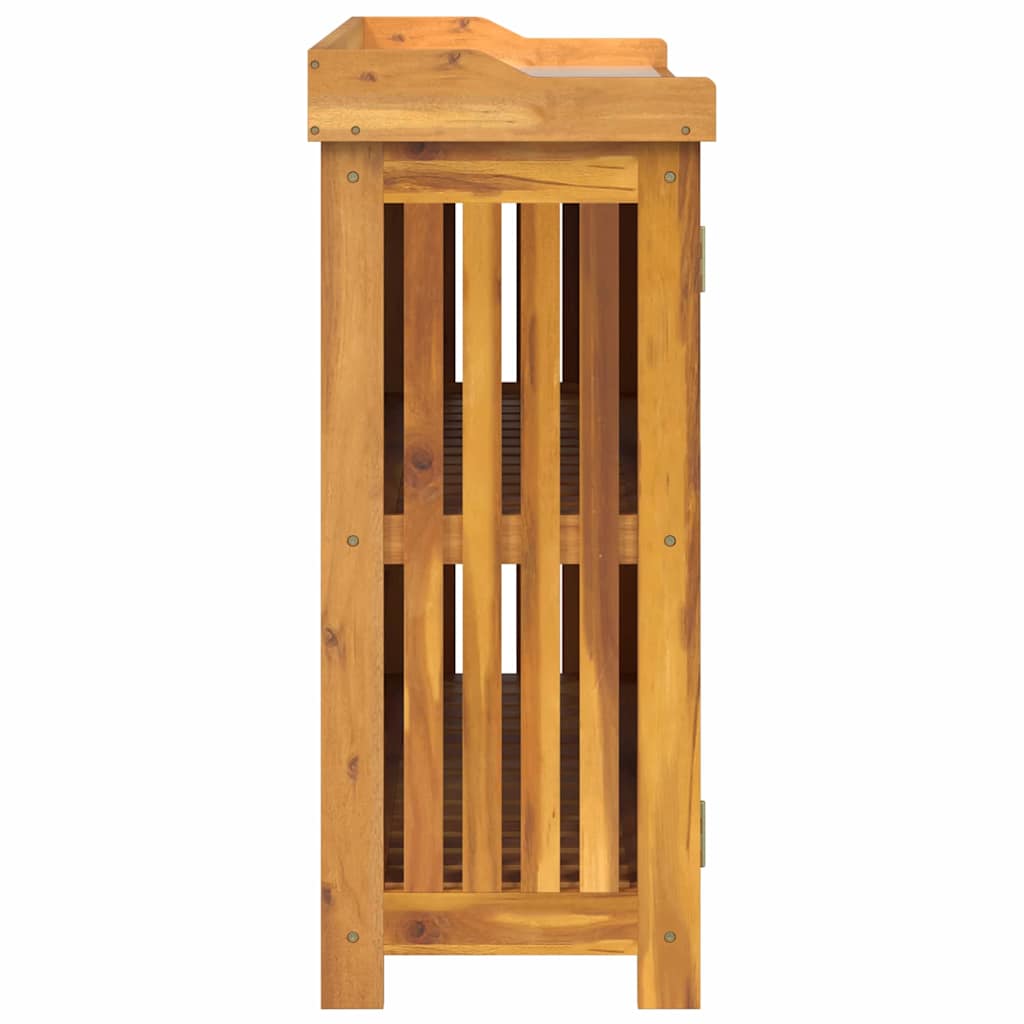 vidaXL Ντουλάπι Κήπου Καστανό 78 x 36.5 x 78cm Καμπούντα ξύλο ακακίας