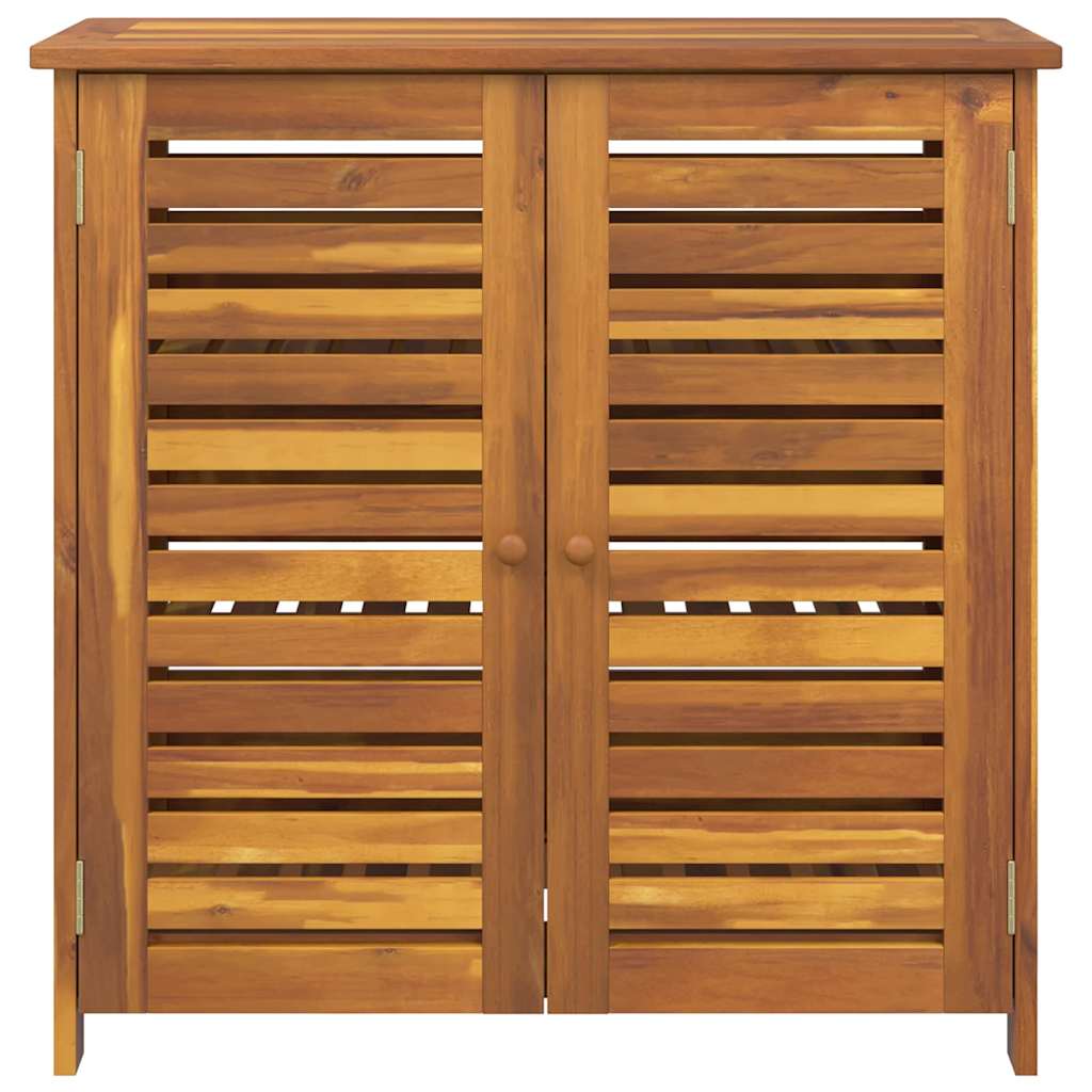vidaXL Ντουλάπι Κήπου Καστανό 78 x 36.5 x 78cm Καμπούντα ξύλο ακακίας