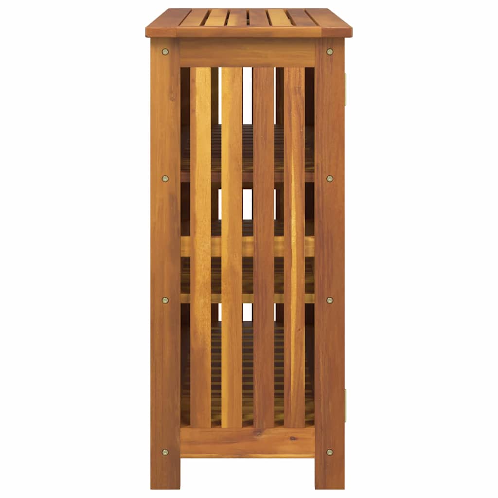 vidaXL Ντουλάπι Κήπου Καστανό 78 x 36.5 x 78cm Καμπούντα ξύλο ακακίας