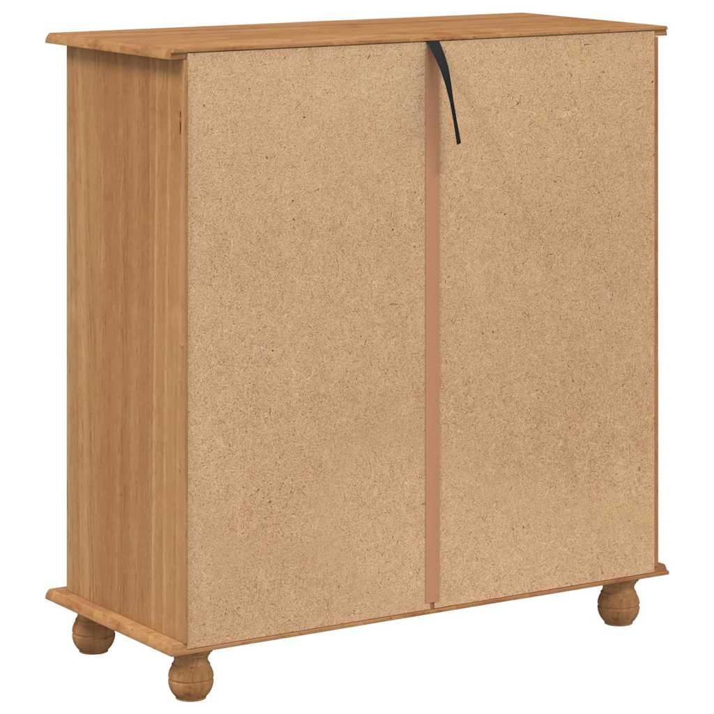 vidaXL Κομοδίνο 'ASKIM'91x40x95,5 εκ. Μασίφ Ξύλο Πεύκου
