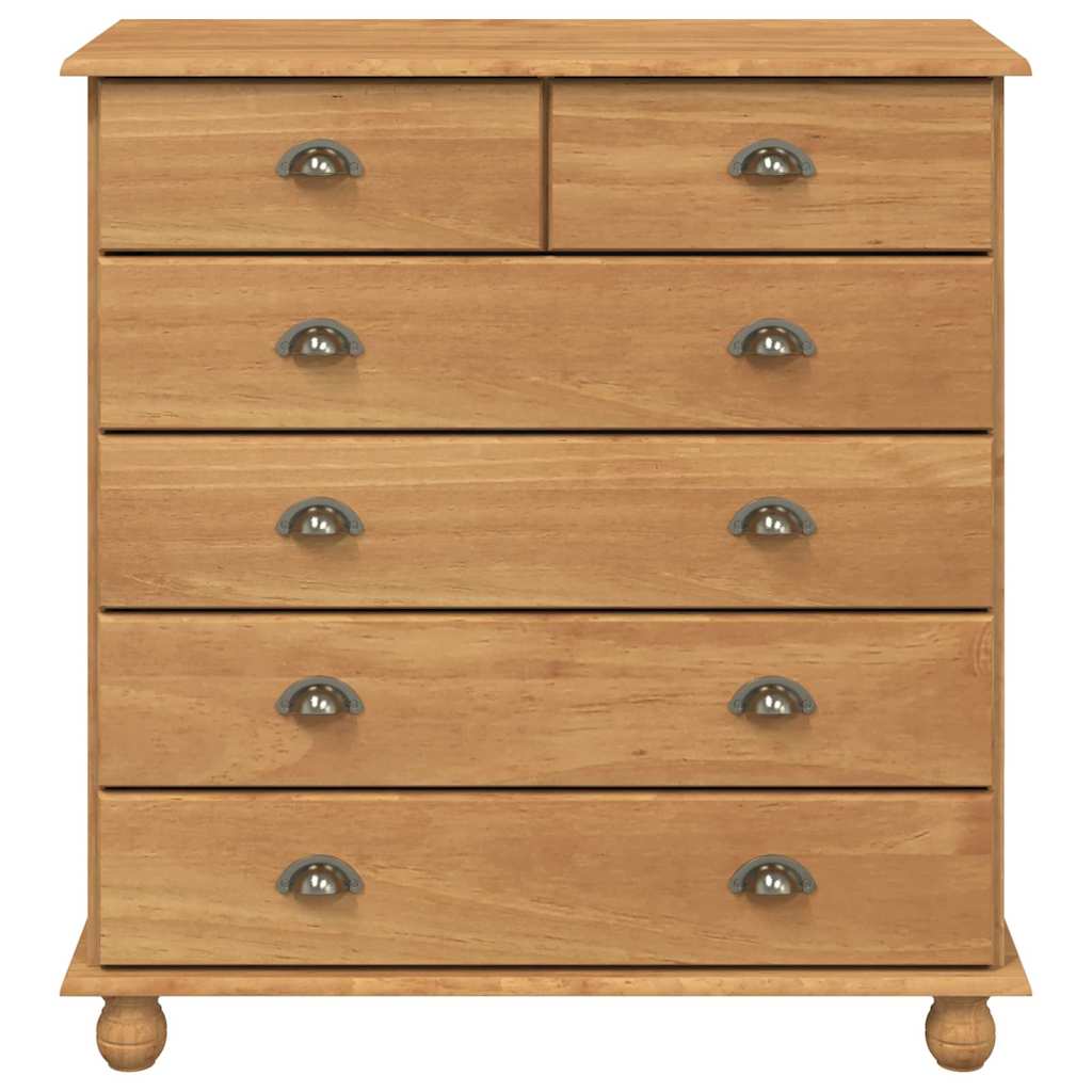 vidaXL Κομοδίνο 'ASKIM'91x40x95,5 εκ. Μασίφ Ξύλο Πεύκου