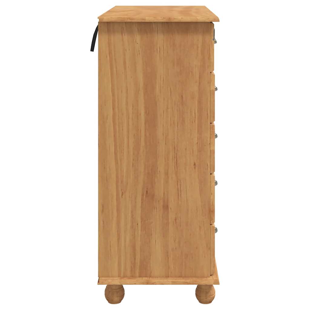 vidaXL Κομοδίνο 'ASKIM'91x40x95,5 εκ. Μασίφ Ξύλο Πεύκου