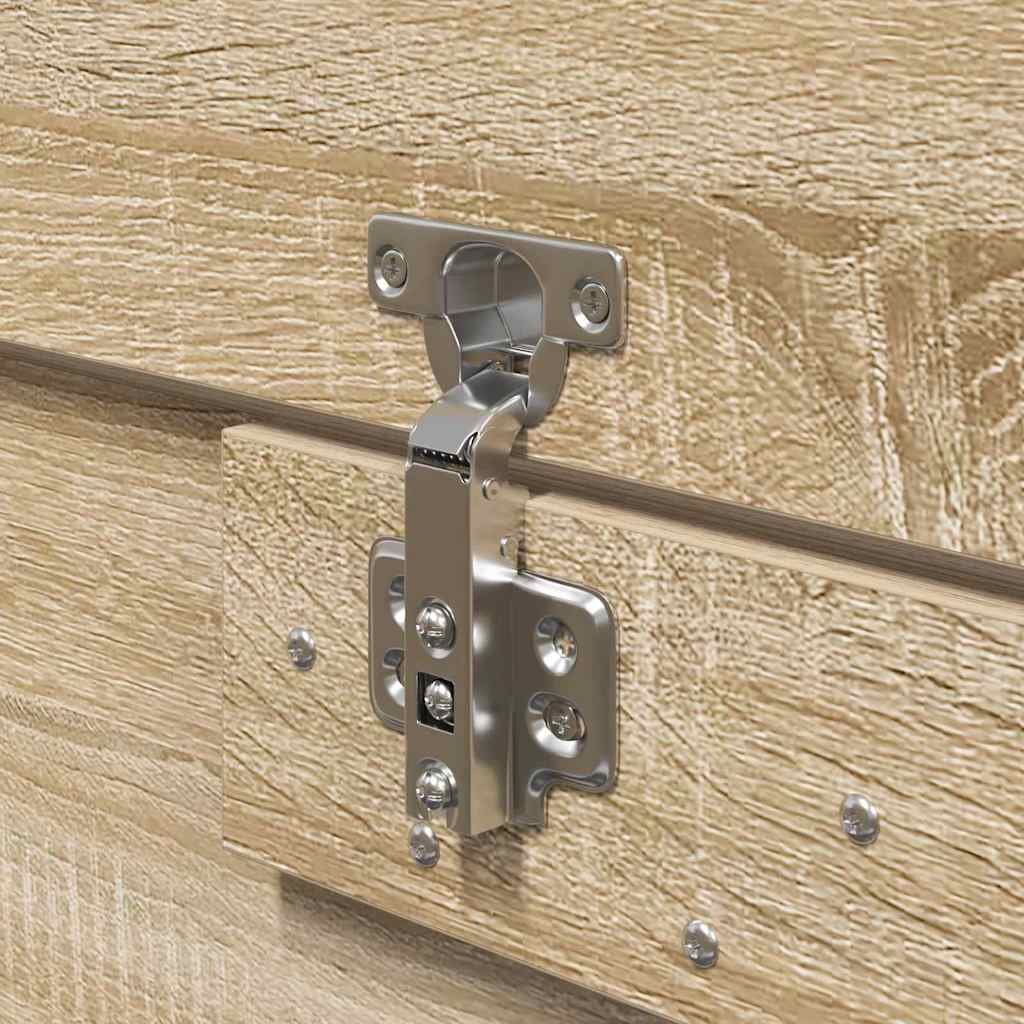 vidaXL Κρεβάτι Αποθήκευσης από Sonoma Oak 150x200 εκ