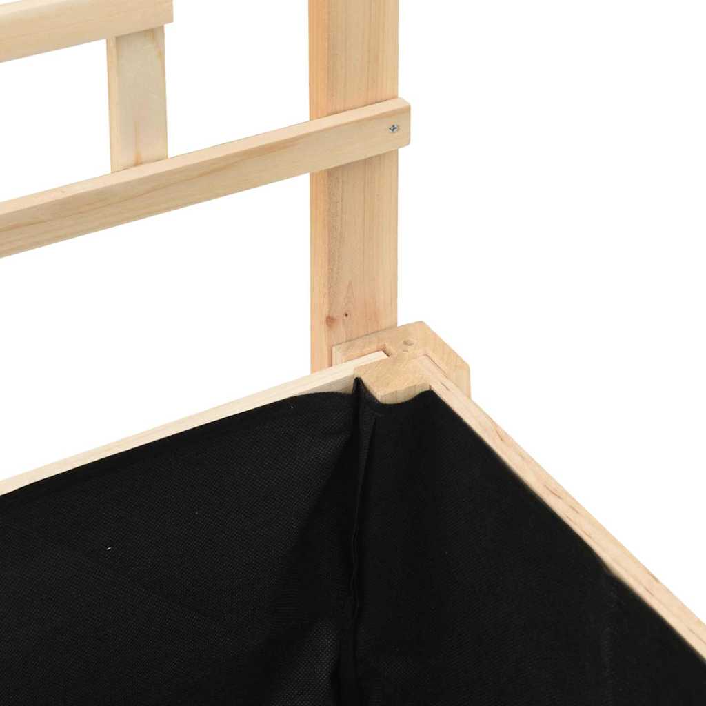 vidaXL Γλάστρα Κήπου Μπεζ 161 x 46 x 152.5 εκ. Στερεό ξύλο έλατου