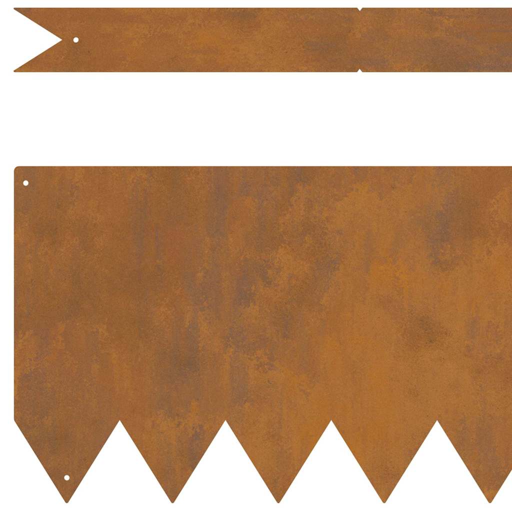 vidaXL Περίγραμμα Γκαζόν 50 τεμ 100x0,5x20 εκ Χάλυβας ανθεκτικός στον καιρό