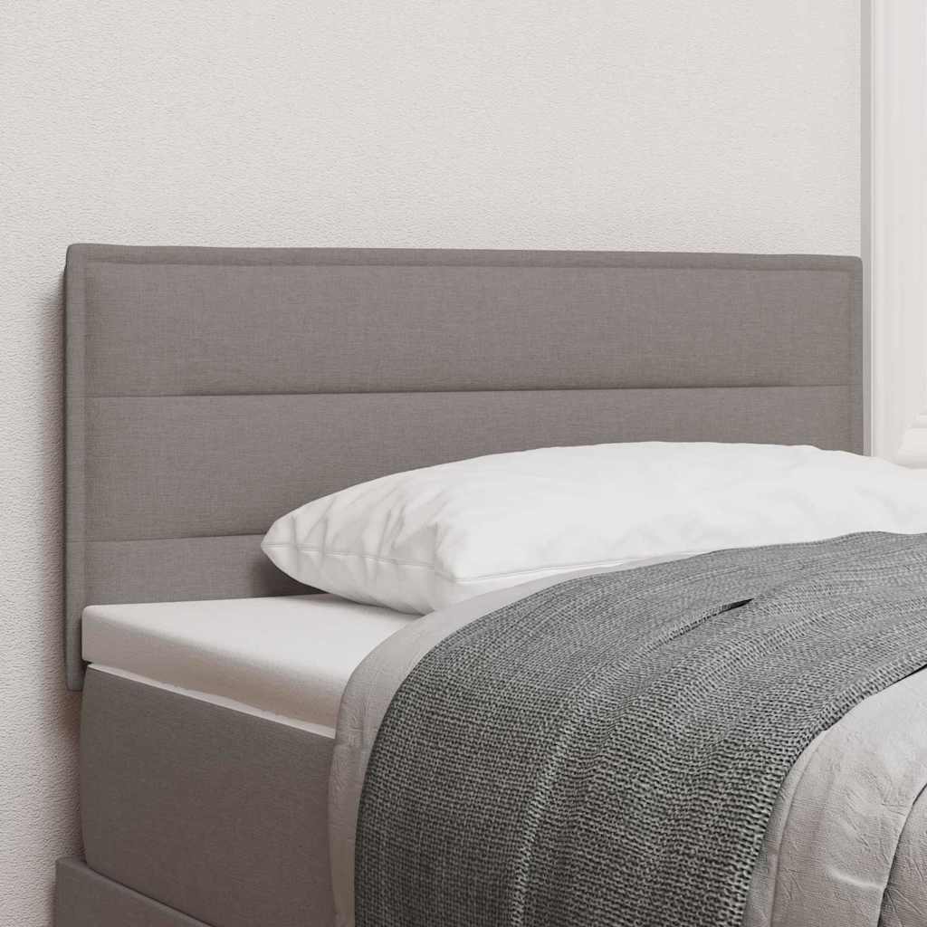 vidaXL Κεφαλάρι Ρυθμιζόμενο Ύψος με κεφαλάρι Taupe 90 cm ύφασμα