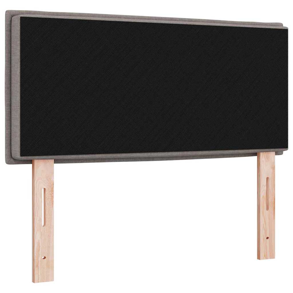 vidaXL Κεφαλάρι Ρυθμιζόμενο Ύψος με κεφαλάρι Taupe 90 cm ύφασμα