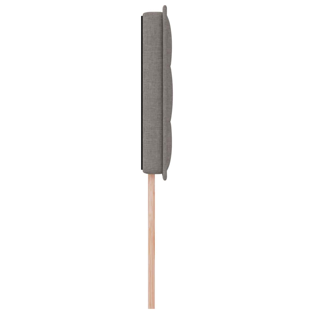 vidaXL Κεφαλάρι Ρυθμιζόμενο Ύψος με κεφαλάρι Taupe 90 cm ύφασμα