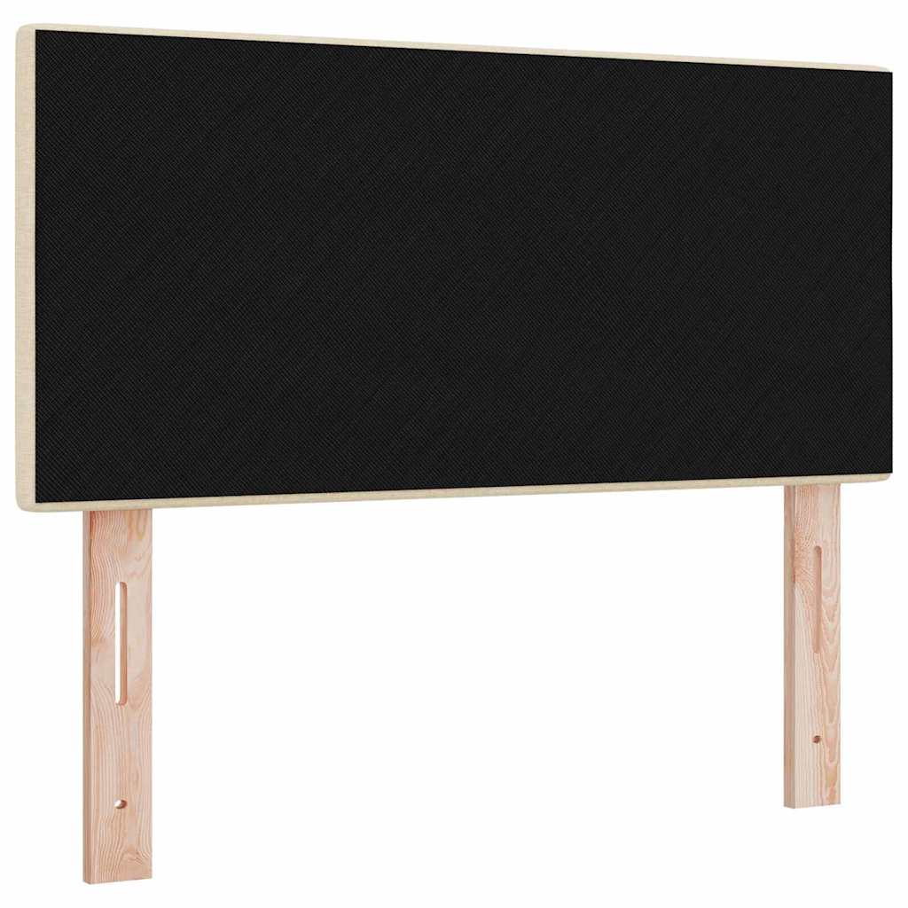 vidaXL Κεφαλάρι με κεφαλάρι Κρεμ 100 cm ύφασμα