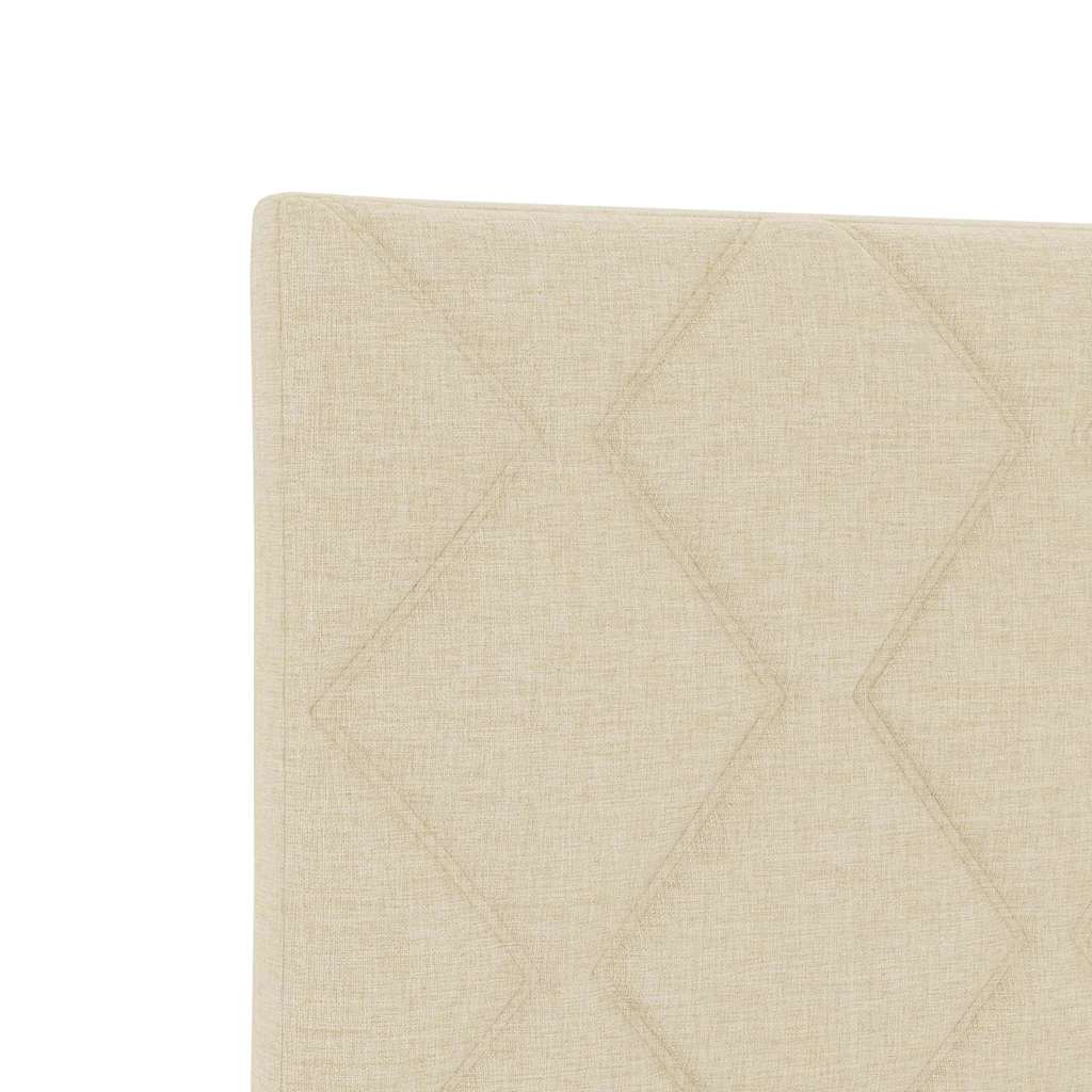 vidaXL Υφασμάτινο Κεφαλάρι Geometric με κεφαλάρι Κρεμ 100 cm ύφασμα