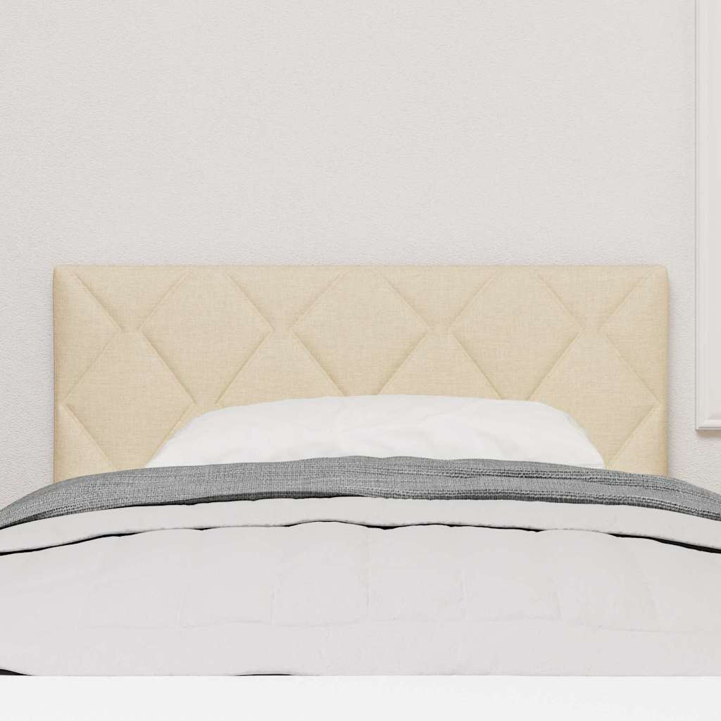 vidaXL Υφασμάτινο Κεφαλάρι Geometric με κεφαλάρι Κρεμ 100 cm ύφασμα