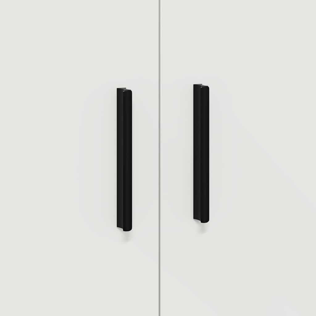 vidaXL Ντουλάπι αποθήκευσης 2 pcs Λευκό 127 x 41 x 40 εκ