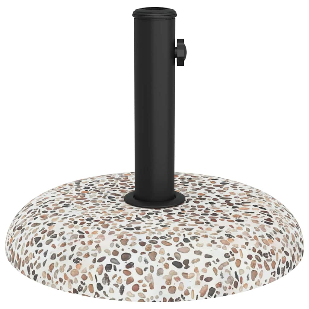 vidaXL Βάση ομπρέλας Πολύχρωμο και Μαύρο 45 x 45 x 40 cm