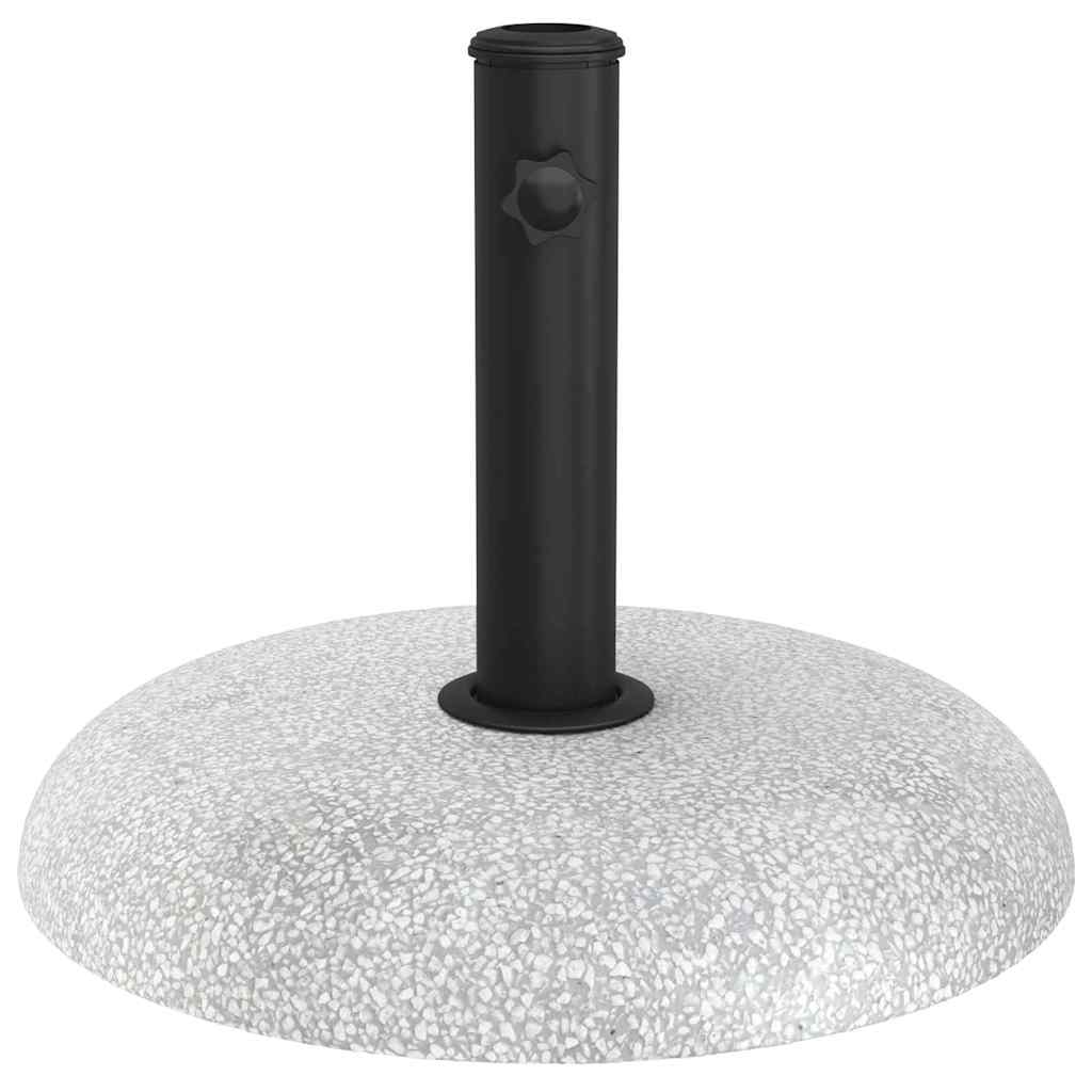 vidaXL Βάση ομπρέλας Ανοιχτό γκρι Γκρι 45 x 45 x 40 cm