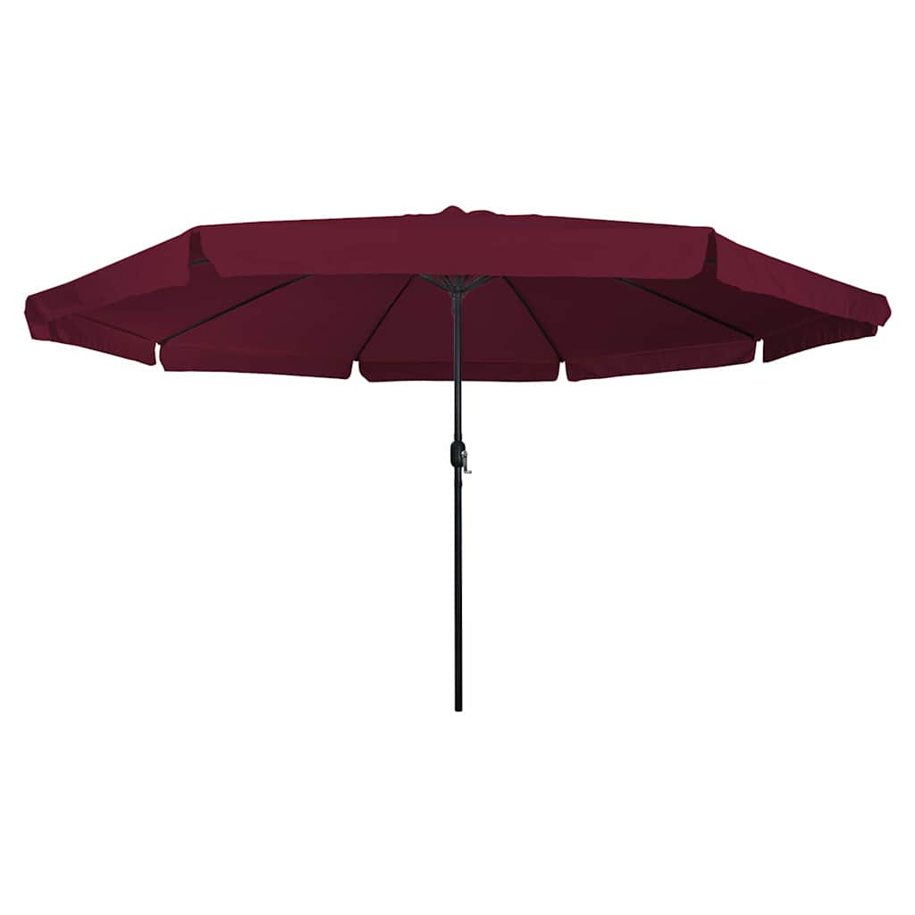 vidaXL Ομπρέλα Κήπου ø395x245 cm Μπορντό