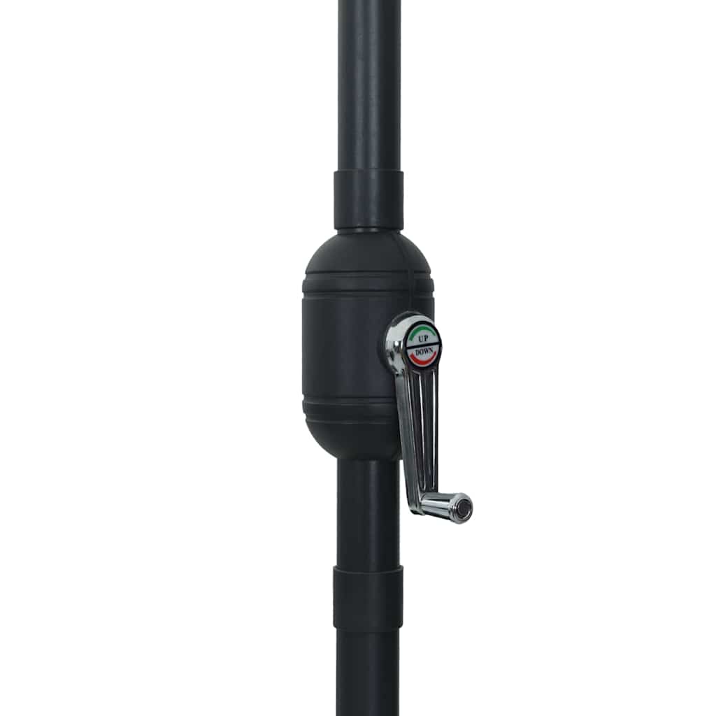 vidaXL Ομπρέλα κήπου ø395x245 εκ Μπλε Αζούρ