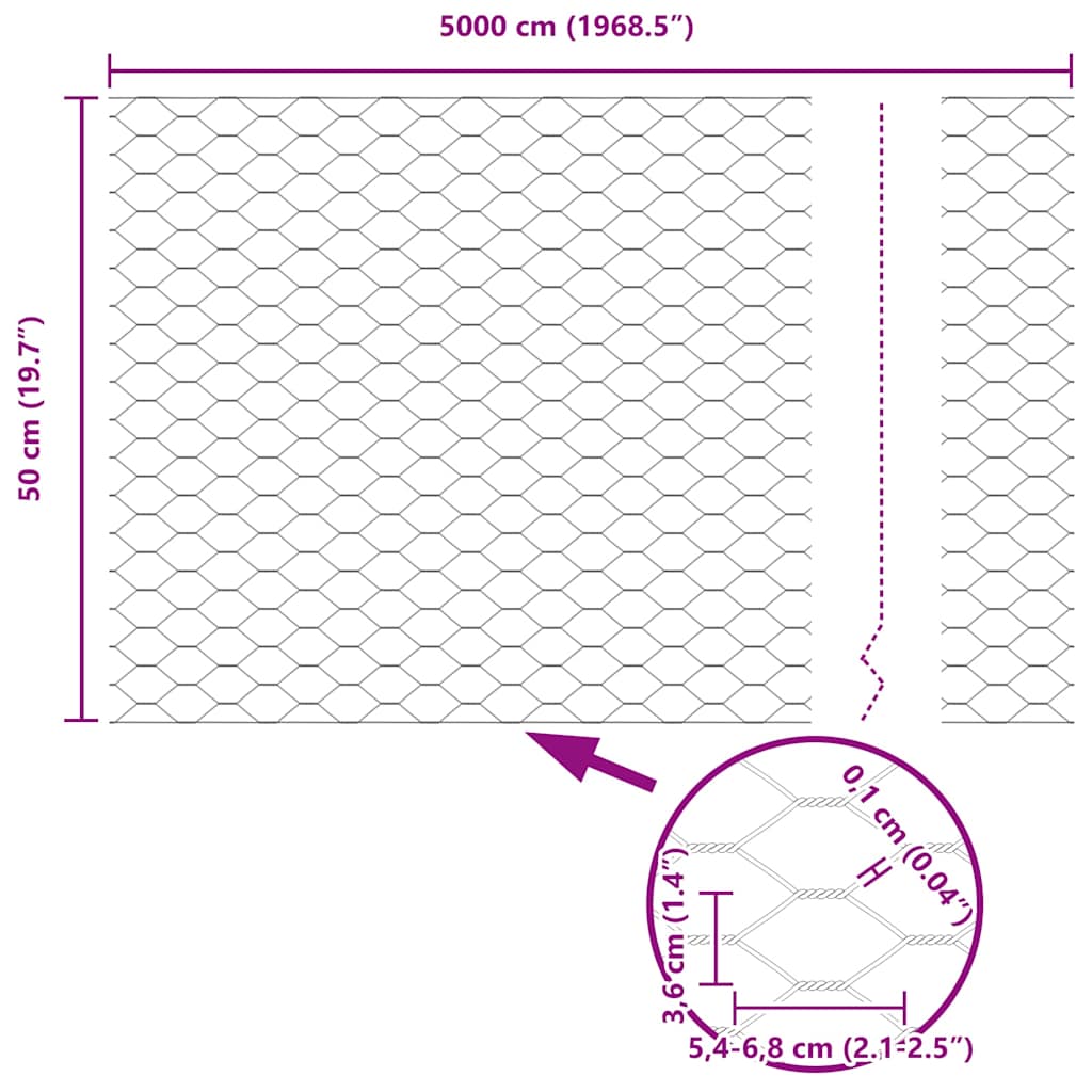 11 pcs U-Channel Πράσινοι Πόλοι vidaXL 60 cm Χάλυβας