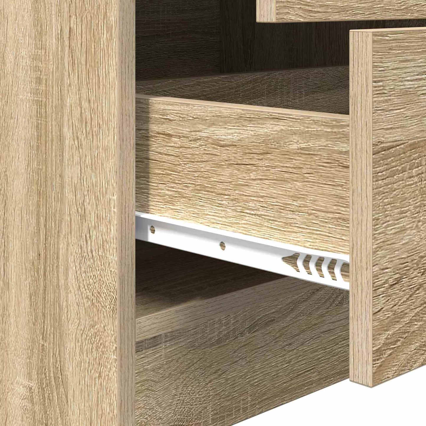 vidaXL Γραφείο Δρύς Sonoma 145,5 x 40 x 127 εκ 2 τμχ.