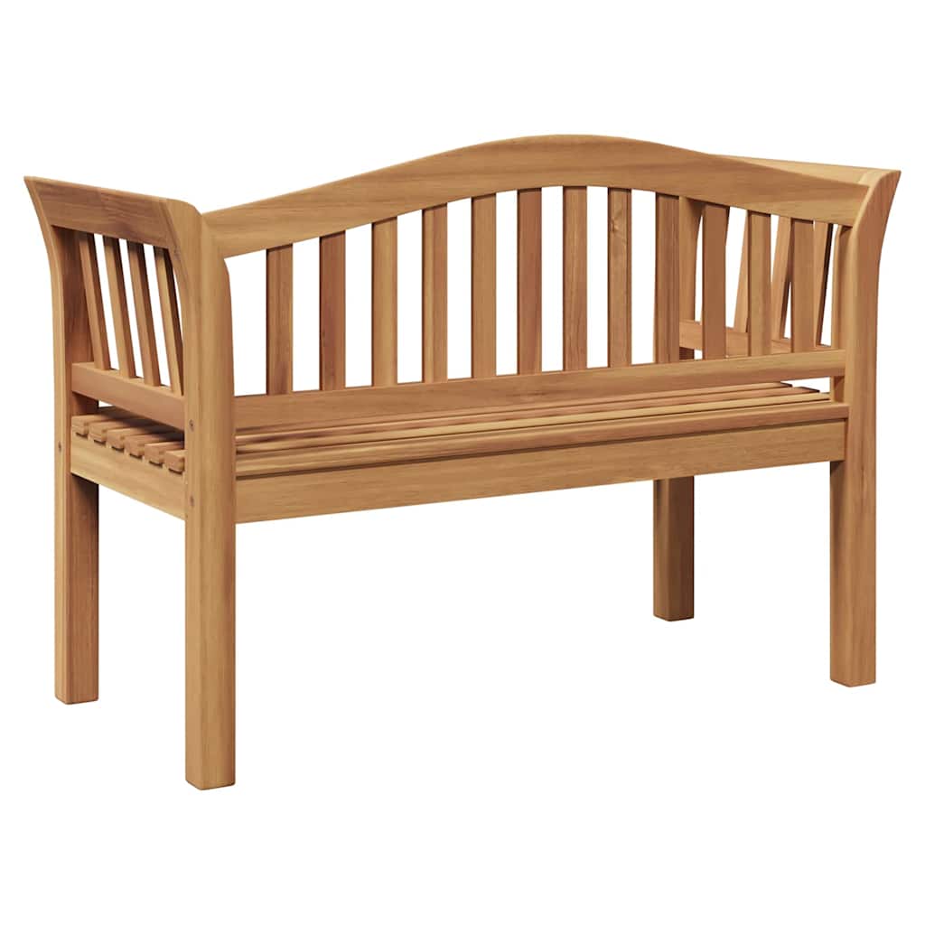 vidaXL Παγκάκι κήπου Καφέ 120 x 53.5 x 85 εκ Μασίφ ξύλο teak