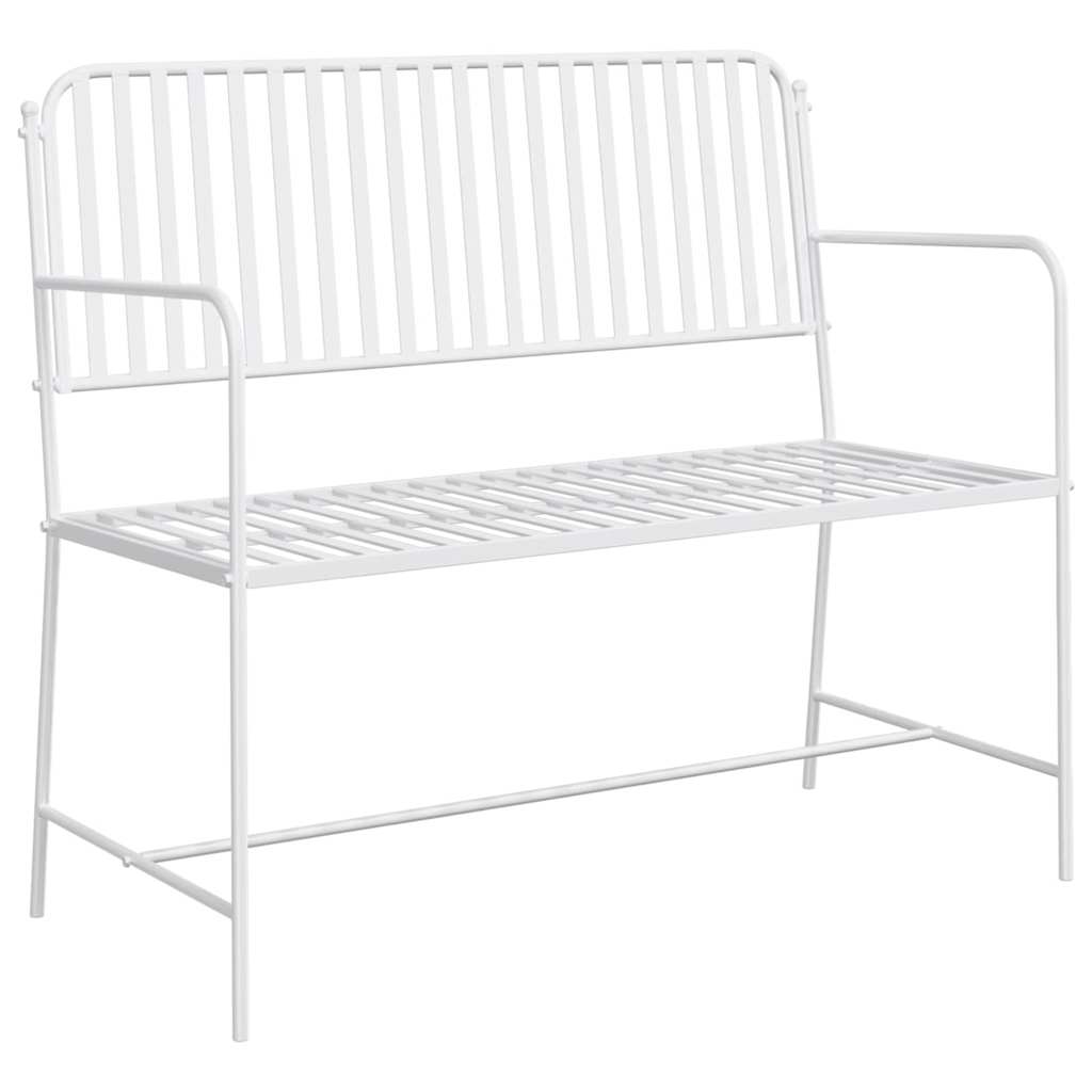 vidaXL Πάγκος Λευκό Μέταλλο 103.5 x 51.5 x 90 εκ. Ανθεκτικός
