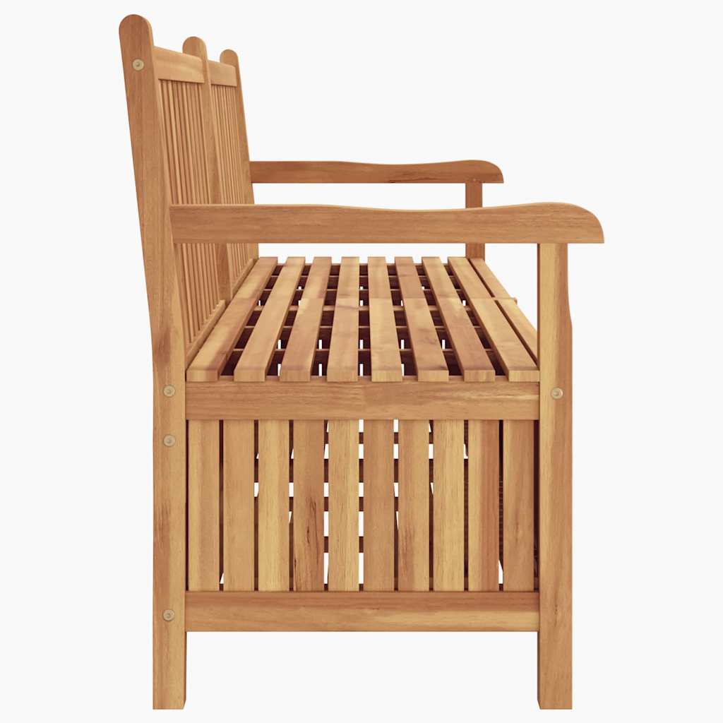 vidaXL Πάγκος Αποθήκευσης Κήπου Καφέ 180 x 60 x 90 εκ Μασίφ ξύλο teak