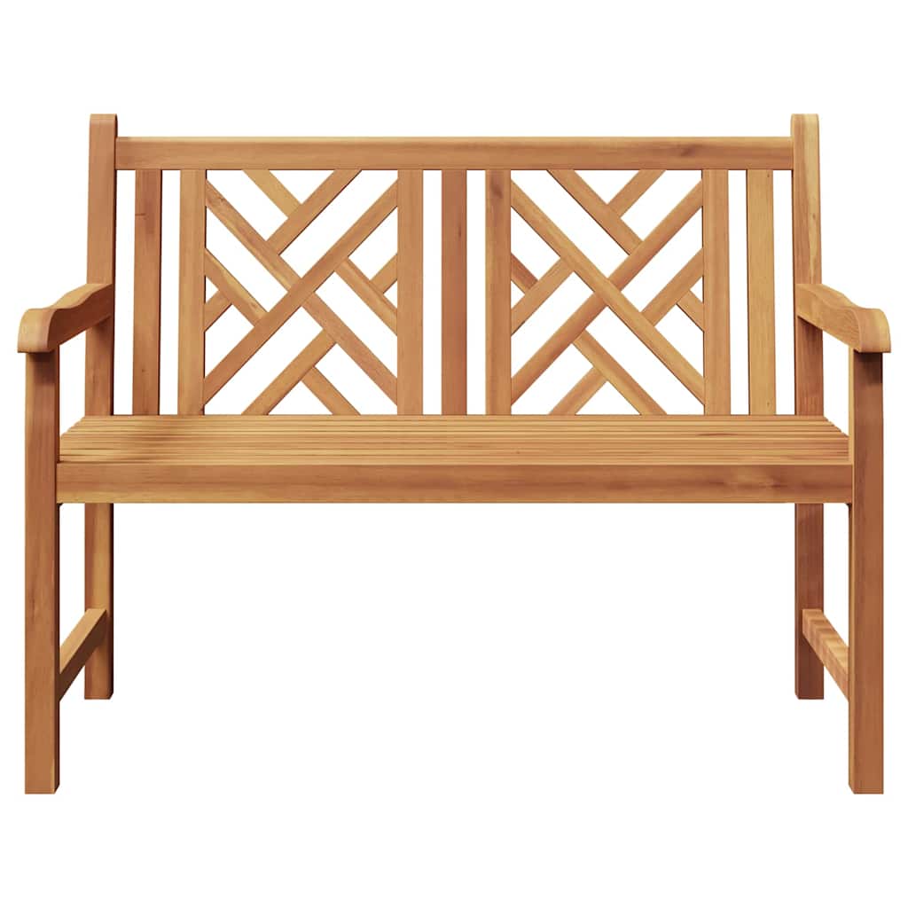 vidaXL Παγκάκι κήπου Καφέ 114 x 60 x 90 εκ Μασίφ ξύλο teak