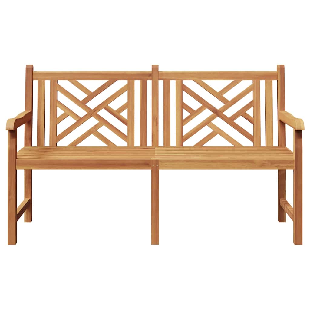 vidaXL Παγκάκι κήπου Καφέ 150 x 60 x 90 εκ Μασίφ ξύλο teak