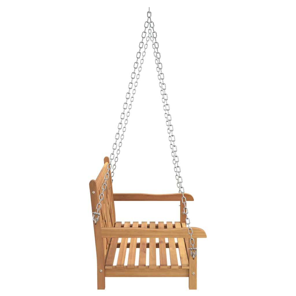 vidaXL Πάγκος Κούνια Άλλο Καφέ 114 x 60 x 64 cm Μασίφ ξύλο teak
