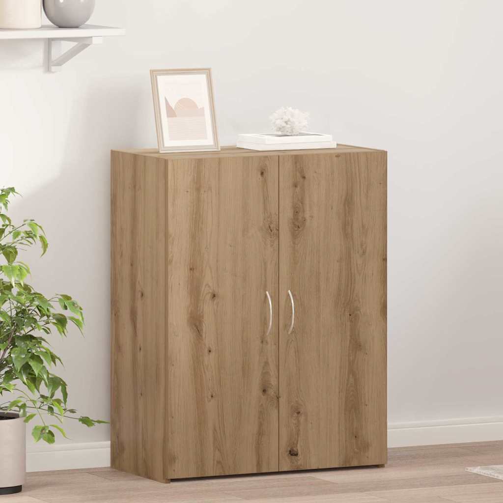 vidaXL Γραφείο Ντουλάπι artisan δρυς 60 x 32 x 77.5 Επεξεργασμένο ξύλο