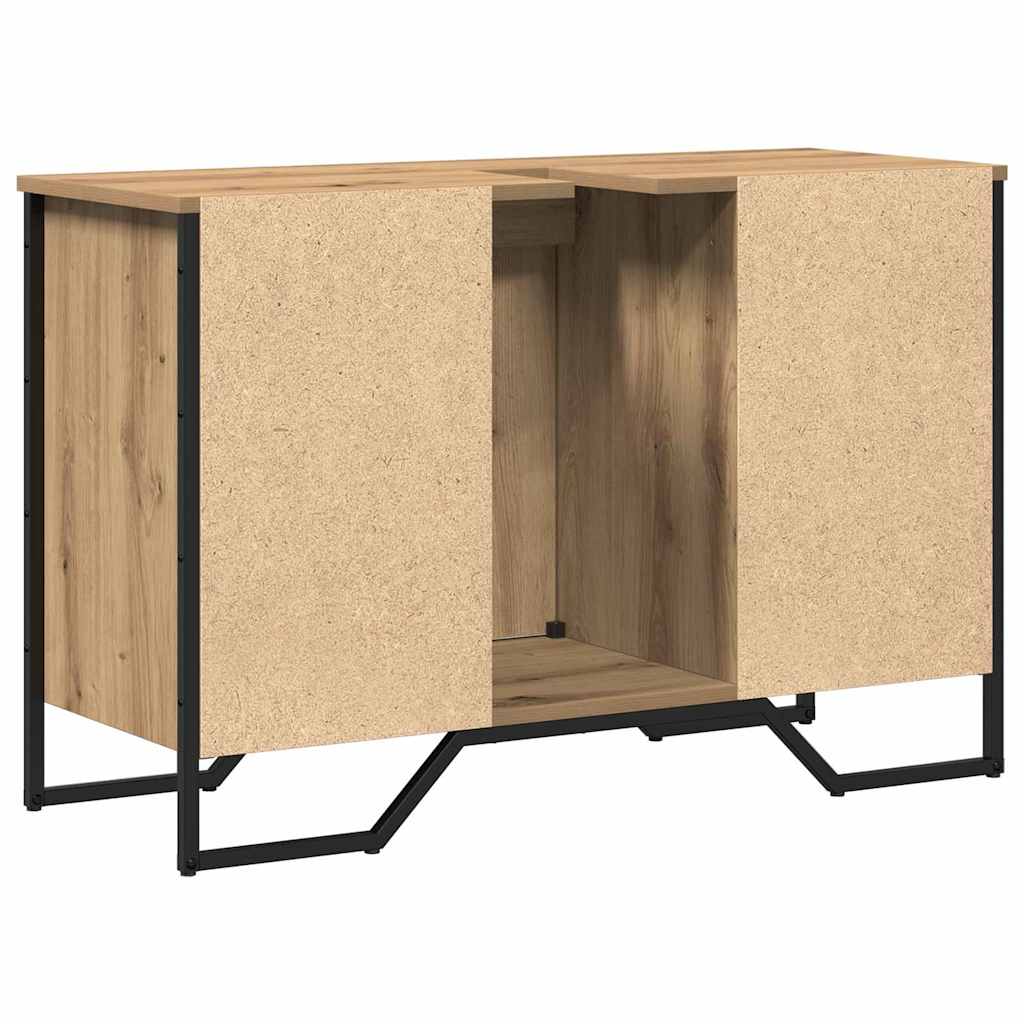 vidaXL Ντουλάπι Λεκάνης Artisan Oak 91 x 35 x 60 εκ Επεξεργασμένο ξύλο