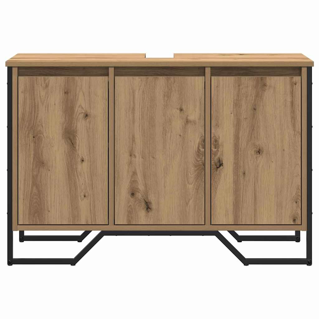 vidaXL Ντουλάπι Λεκάνης Artisan Oak 91 x 35 x 60 εκ Επεξεργασμένο ξύλο
